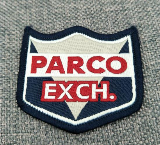 WOVEN LASER CUT EMBRADORY LABEL 1 
